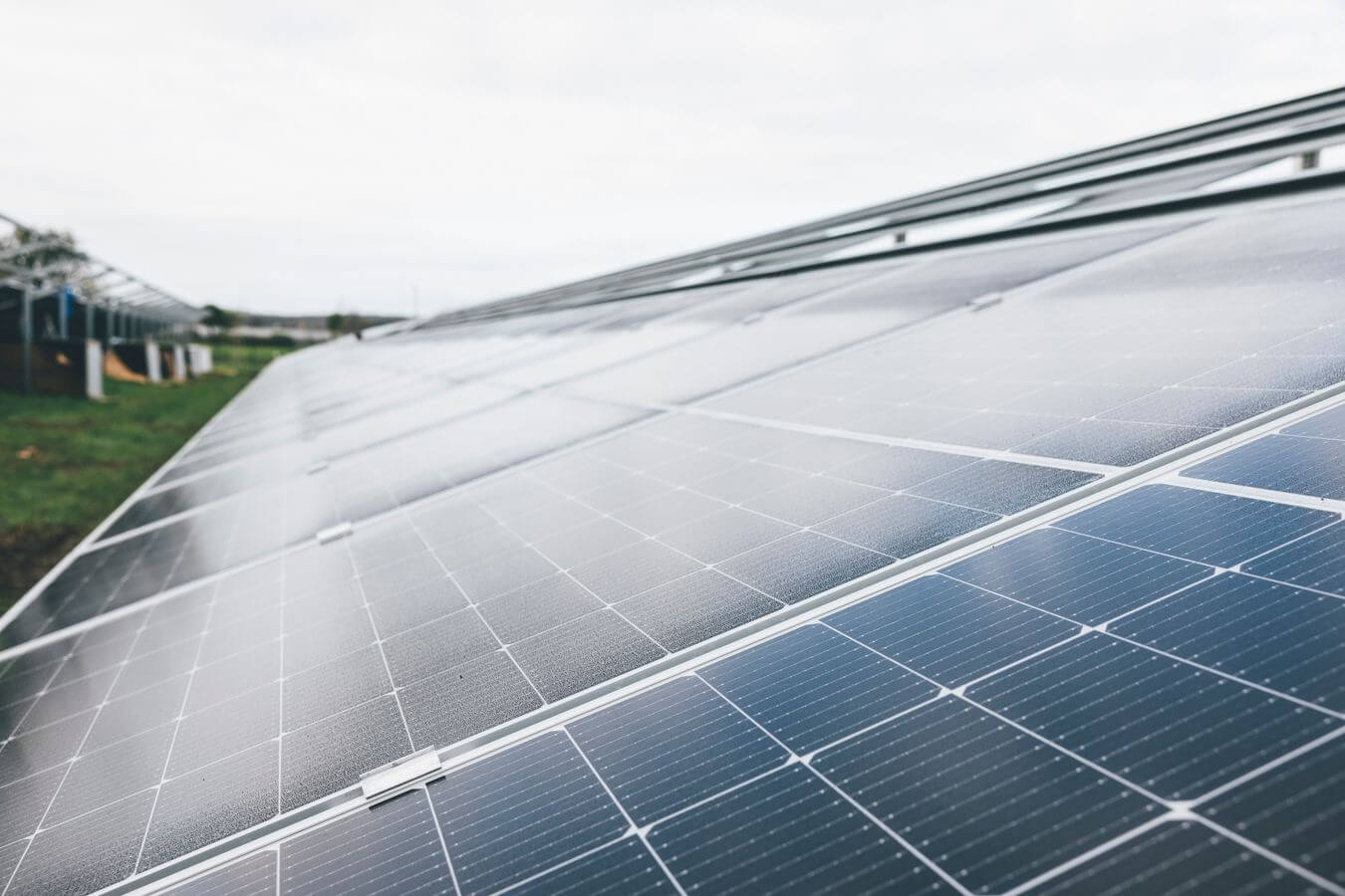 Solar array at a commercial site